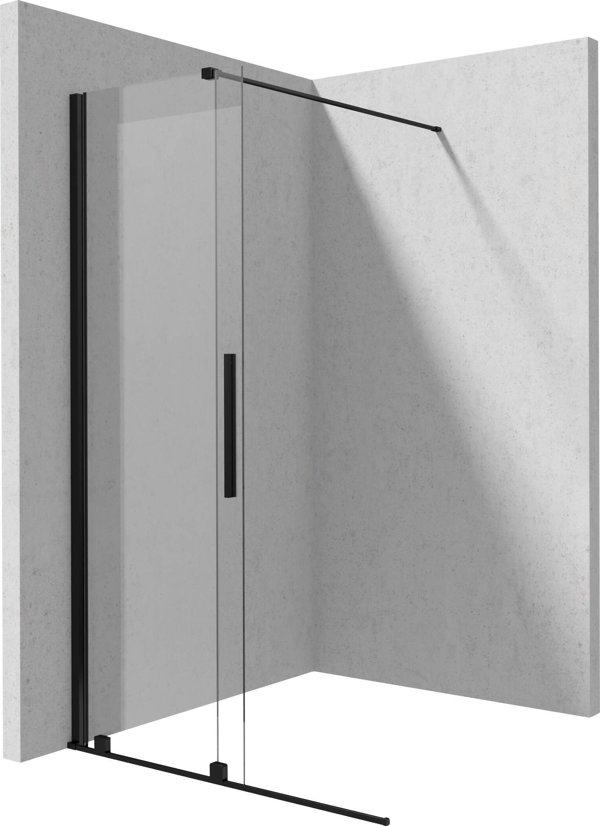 Deante διάφανος τοίχος ντους walk-in με συρόμενο μηχανισμό