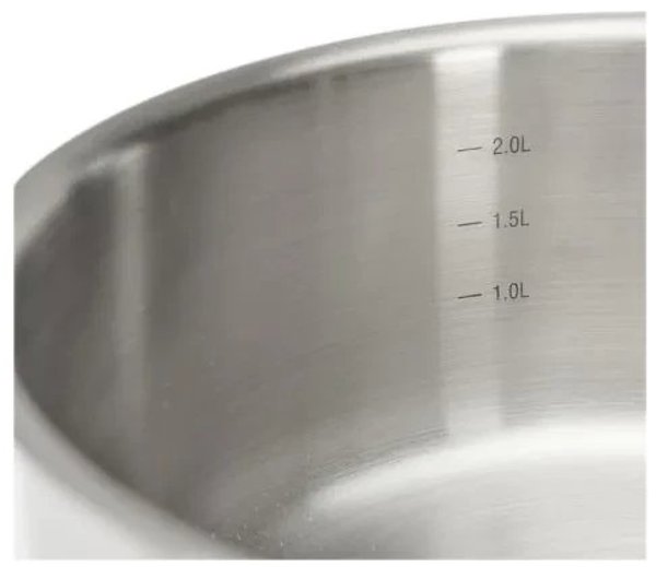 De Buyer Prim Appety Κατσαρόλα Induction 20cm από Ανοξείδωτο Ατσάλι