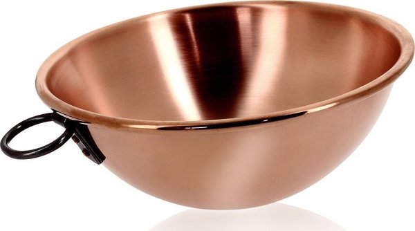 De Buyer Inocuivre Χάλκινο Μπολ Ζαχαροπλαστικής με Λαβή, 26cm, 4.5lt