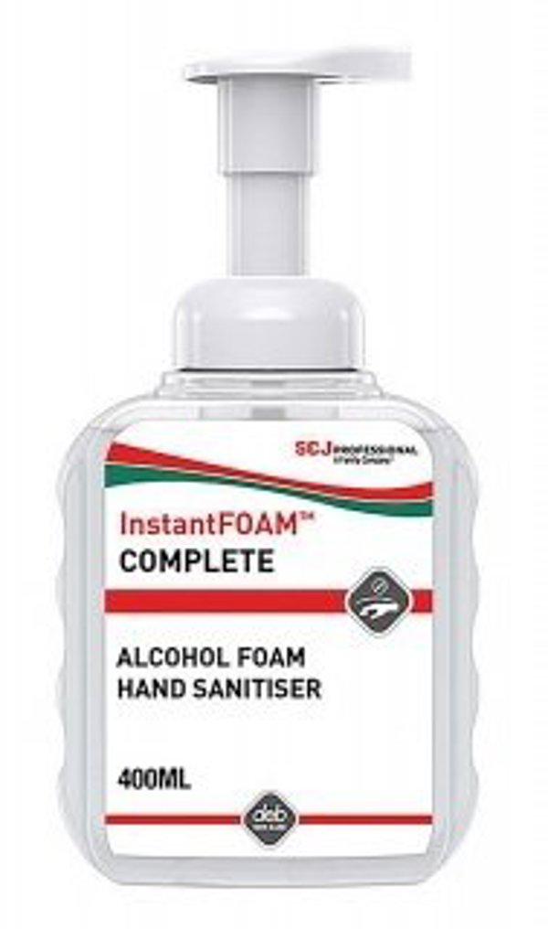 DEB Piankowy środek do dezynfekcji rąk DEB InstantFOAM Complete, butelka z pompką, 400ml