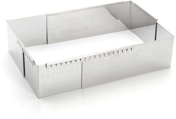 De Buyer De Buyer Patisserie Frame steel adjustable 21-40 cm square