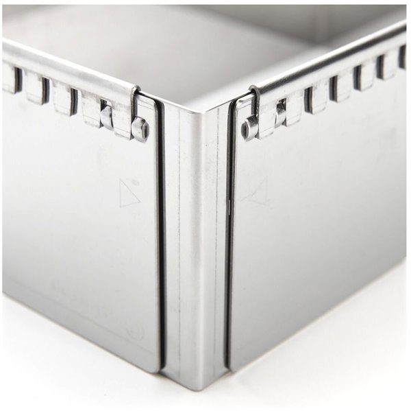 De Buyer De Buyer Patisserie Frame steel adjustable 21-40 cm square