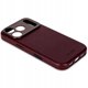 Decoded Leather Backcover skorzana obudowa ochronna do iPhone 17 Pro kompatybilna z MagSafe dark ruby