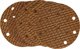 Dedra Δίσκοι Λείανσης Anti-clogg 180mm, #180, velcro, σετ 5 τεμαχίων
