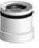 De Dietrich Adapter koncentryczny 60/100 dla ZENA MS (86669999Z)