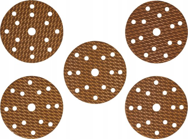 Dedra Δίσκοι Λειαντικοί Anti-clogg 150mm #100 με Βέλκρο Σετ 5 τεμ