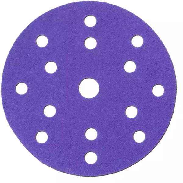 Dedra Δίσκοι λείανσης κεραμικοί 150mm, #600, με velcro, σετ 5 τεμ.