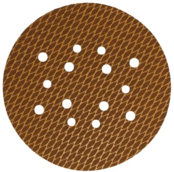 Dedra Tarczki Scierrne Anti-clogg 225mm #80 Rzep Zestaw 5szt