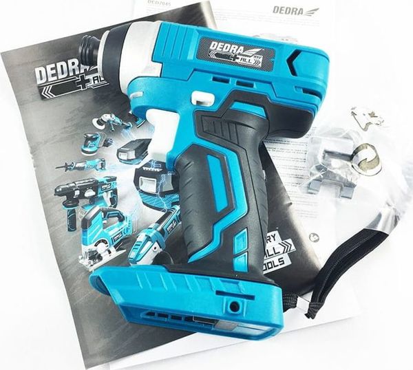 Dedra DED7045 Παλμικό Κατσαβίδι Μπαταρίας 18V, 110Nm, 1/4"