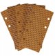 Dedra Χαρτί Λείανσης Anti-clogg #180, 92x182mm, με Βέλκρο, 5 τεμ
