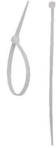 Dedra Opaski zaciskowe nylonowe 2,5x140mm bialy 100szt