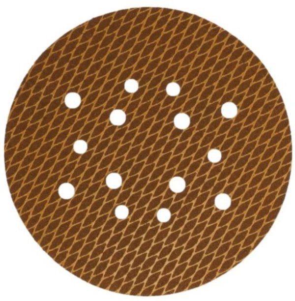 Dedra Τροχίσματα Anti-clogg 225mm, #220, με Βέλκρο, Σετ 5 τεμ