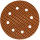 Dedra δίσκοι λείανσης Anti-clogg 180mm, κόκκος #400, σετ 5 τεμαχίων με βέλκρο