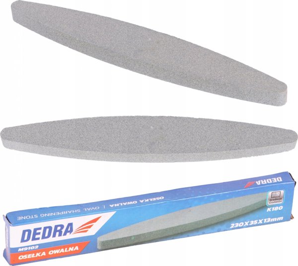 Ακονόπετρα Dedra M9102 Οβάλ, 230x35x13mm, Κοκκομετρία K180