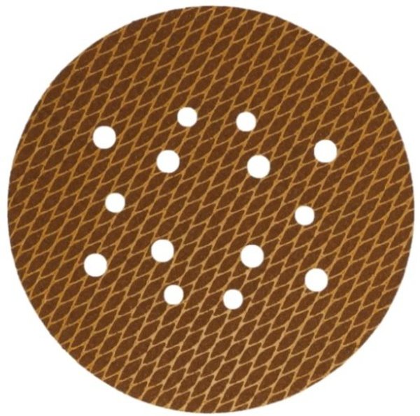 Dedra Tarczki scierne Anti-clogg 225mm, 600, rzep, zestaw 5szt