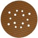 Dedra Tarczki scierne Anti-clogg 225mm, 600, rzep, zestaw 5szt