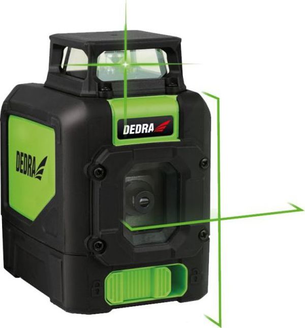 Dedra MC0905 Laser Επιπέδου Αυτοεπιπεδούμενο, Πράσινη Δέσμη 360°, Εμβέλεια 30m