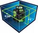 Dedra MC0905 Laser Επιπέδου Αυτοεπιπεδούμενο, Πράσινη Δέσμη 360°, Εμβέλεια 30m