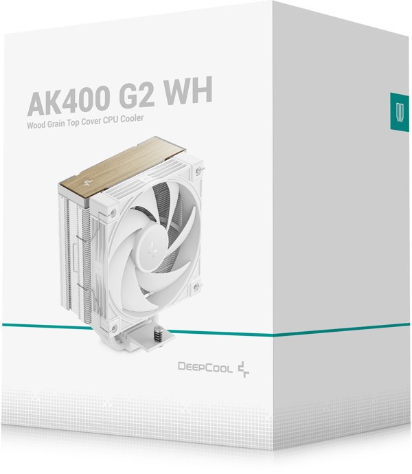 DeepCool AK400 G2 WH ψύκτρα επεξεργαστή αέρα 12 cm λευκή