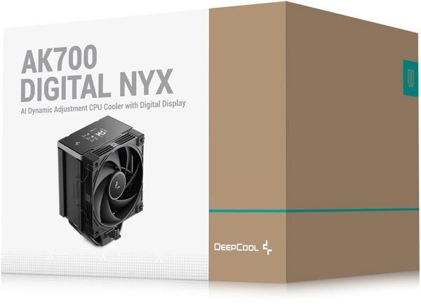 DeepCool AK700 Digital NYX Ψύκτρα Επεξεργαστή Αέρα 12 εκ. Μαύρη