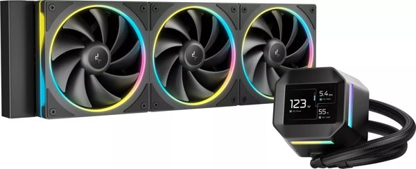 DeepCool LM360 Σετ Ψύξης Επεξεργαστή με Υγρά 12 cm Μαύρο 1 τεμ.