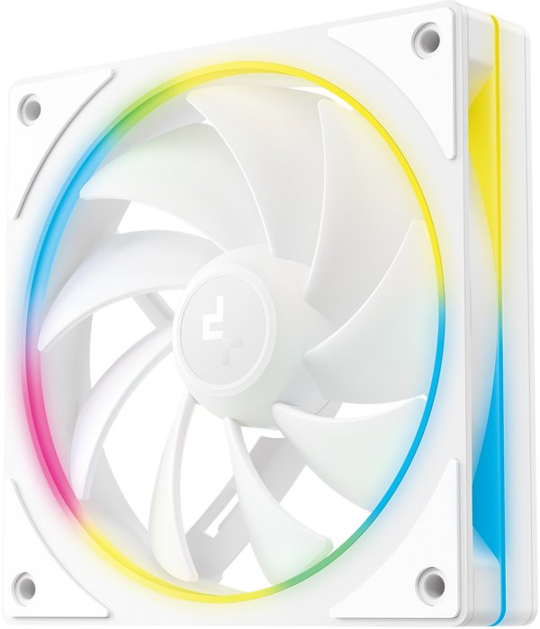 DeepCool FL12 SE WH 3-σε-1 Κουτί υπολογιστή Ανεμιστήρας 12 εκ. Λευκό 3 τεμ.