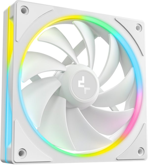 DeepCool FL12 SE WH 3-σε-1 Κουτί υπολογιστή Ανεμιστήρας 12 εκ. Λευκό 3 τεμ.