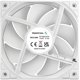 DeepCool R-FD12-WHNPN1-G, Fan, 12 cm, 400 RPM, 2050 RPM, 109 m³/h, White