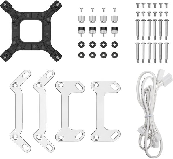 DeepCool LM360 WH Προσεσορ Ζεστάβ ντο χλόδενια πλύνια 12 εκ Μπιάλλυ 1 στζ.