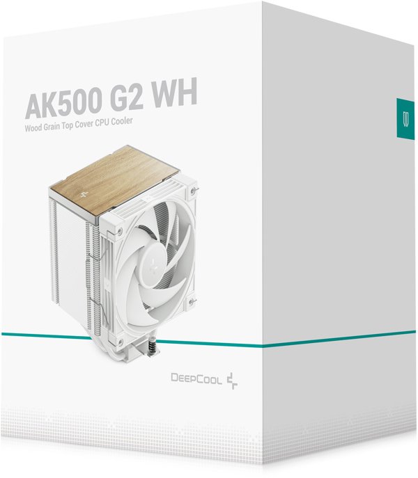 DeepCool AK500 G2 WH Αερόψυκτρο επεξεργαστή 12 cm Λευκό 1 τεμ.