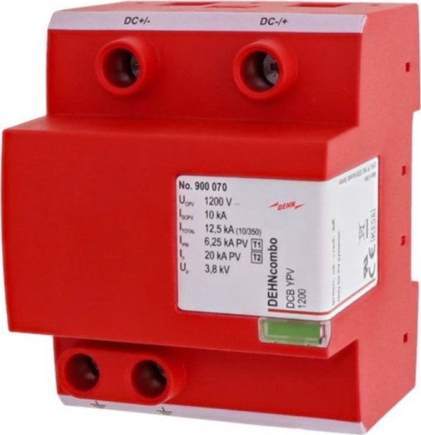 Dehn Προστατευτής Υπερτάσεων 1+2 (B+C) DEHNcombo YPV 1200 DCB