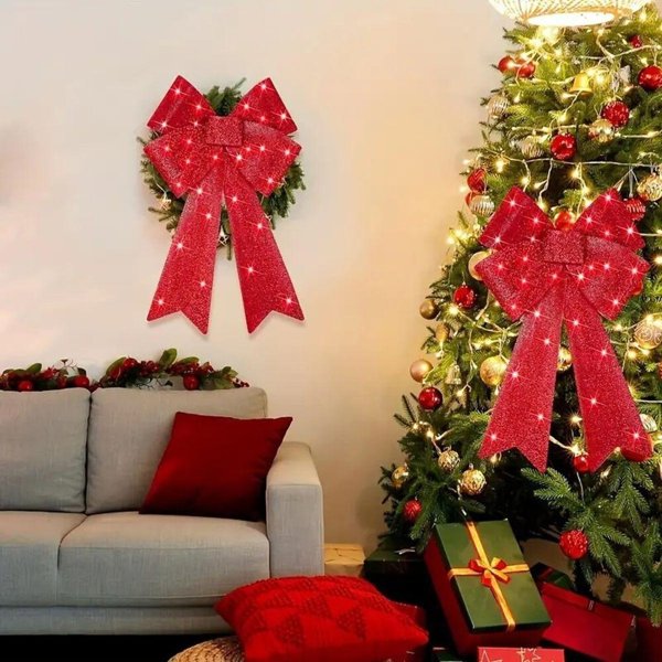 Χριστουγεννιάτικη διακόσμηση Christmas decoration φωτεινό στολίδι