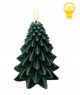 Χριστουγεννιάτικη διακόσμηση Beliani NIKOLAO Κερί Led 11x11xh15cm