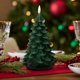 Χριστουγεννιάτικη διακόσμηση Beliani NIKOLAO Κερί Led 11x11xh15cm