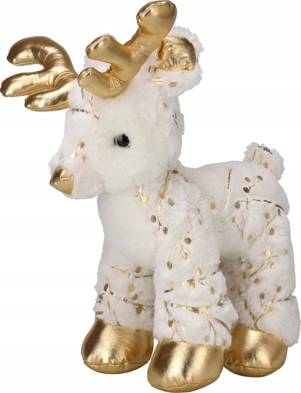 Χριστουγεννιάτικη διακόσμηση Home Styling Collection, λούτρινη διακόσμηση, ελαφάκι, 40 cm