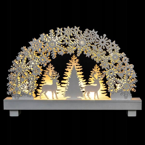 Χριστουγεννιάτικη διακόσμηση Fééric Lights and Christmas φωτεινό στολίδι