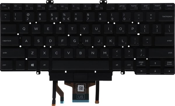 Dell 81 Πληκτρολόγιο Υπολογιστή US-INTL M18ISF-BPS