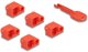 Delock Σετ Port Blocker RJ45 για Θύρες Δικτύου, 10 Τεμάχια