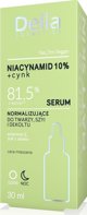Delia Niacinamid 10% + Cynk Ορός Προσώπου, Λαιμού και Ντεκολτέ, 81,5% Φυσικής Προέλευσης, 30ml