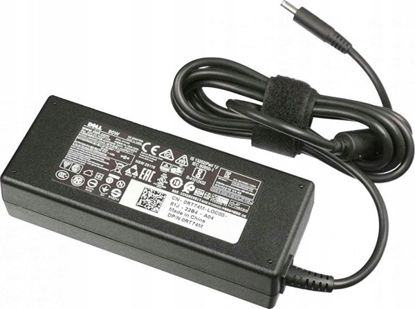 Dell Φορτιστής Laptop 90W 19.5V, Γνήσιος Προσαρμογέας AC για Notebook