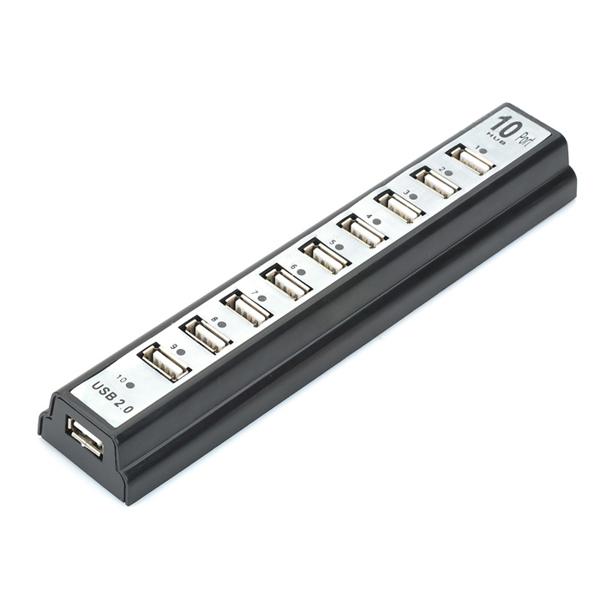 USB hub No Brand, USB 2.0, 10 θύρες, Διαφορετιακ χρωματα - 12061