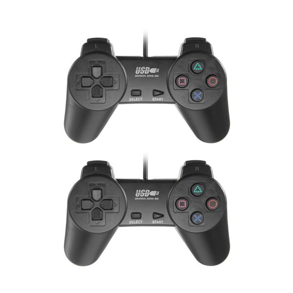 Joystick set 2pcs ΟΕΜ για PC με καλώδιο USB - 13012