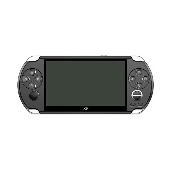Φορητή κονσόλα παιχνιδιών No brand X9-S Plus, 5.1", 10000 Ενσωματωμένα παιχνίδια, Μαυρο - 13040