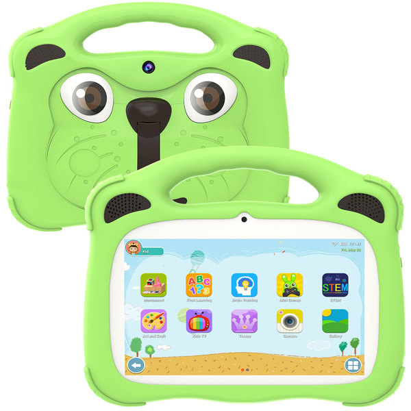 Kids tablet 7" No brand AT71K, Green - 13093
