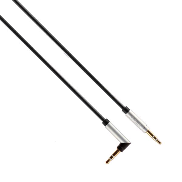 Καλώδιο ήχου, Earldom AUX01, υποδοχή 3.5mm, M / M, 1.0m, Διαφορετικά χρώματα - 14151