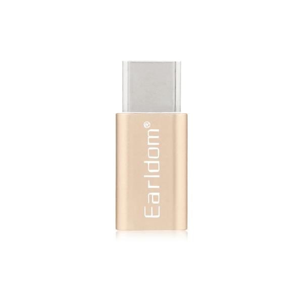 Προσαρμογέας, Earldom, Micro USB σε τύπος C, Διαφορετικά χρώματα - 14869