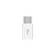 Προσαρμογέας No brand, Micro USB σε τύπο C, λευκό - 14977