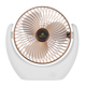 Portable Desktop Fan Kisonli F105, 2000mAh, Διαφορετικα χρωματα - 15056