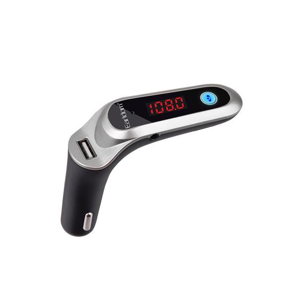 Μεταδότης FM Earldom ET-C7, USB, Micro SD, Διαφορετικά χρώματα - 17367