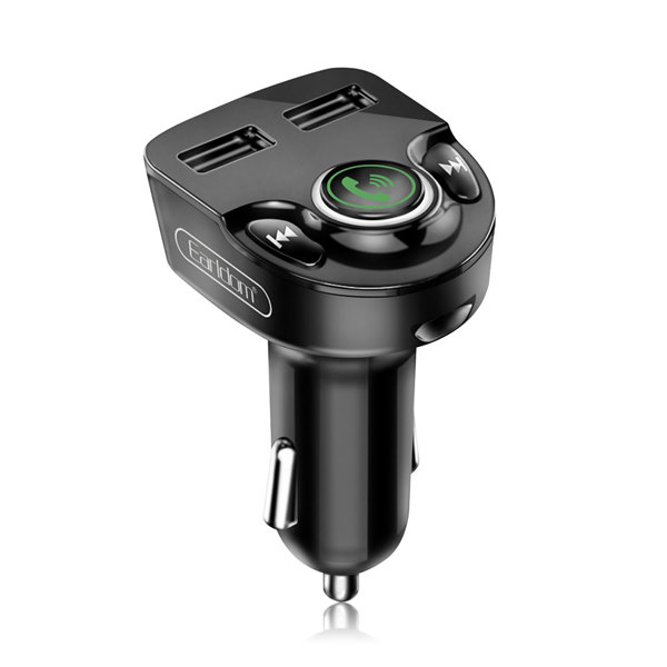 Μεταδότης FM Earldom ЕТ-M46, Bluetooth, USB, 5V/2.4A, Μαυρο - 17388
